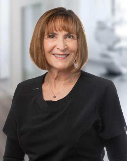 Sydney, female dentist at Salt Lake City dental practice.
