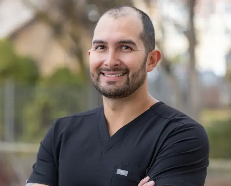 Dr. Colton Martinez, dentist at Highland Drive dental practice in Salt Lake City.