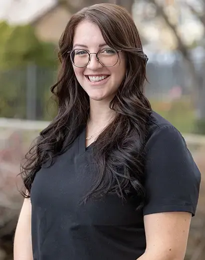Riley, dental team member at Highland Drive dental practice in Salt Lake City.